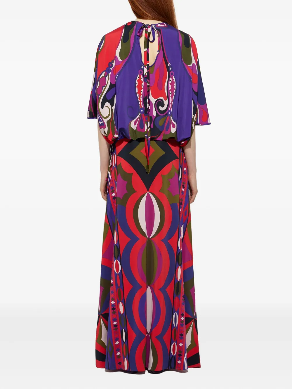 PUCCI Collane maxi-rok met print Rood