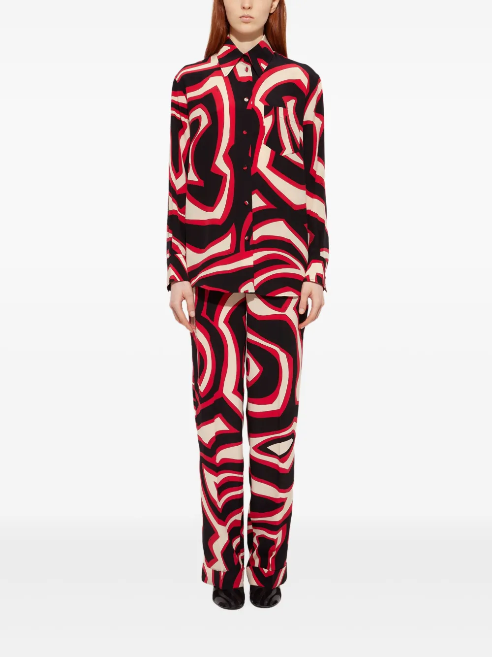 PUCCI camisa de seda con labirinto estampado | Camisas | Image 2