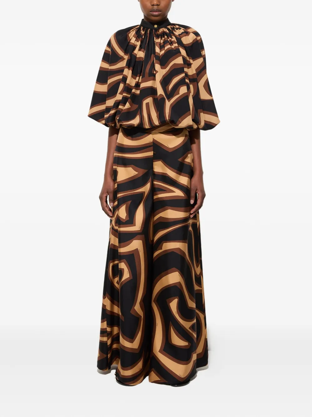 PUCCI Labirinto-print blouse - Zwart