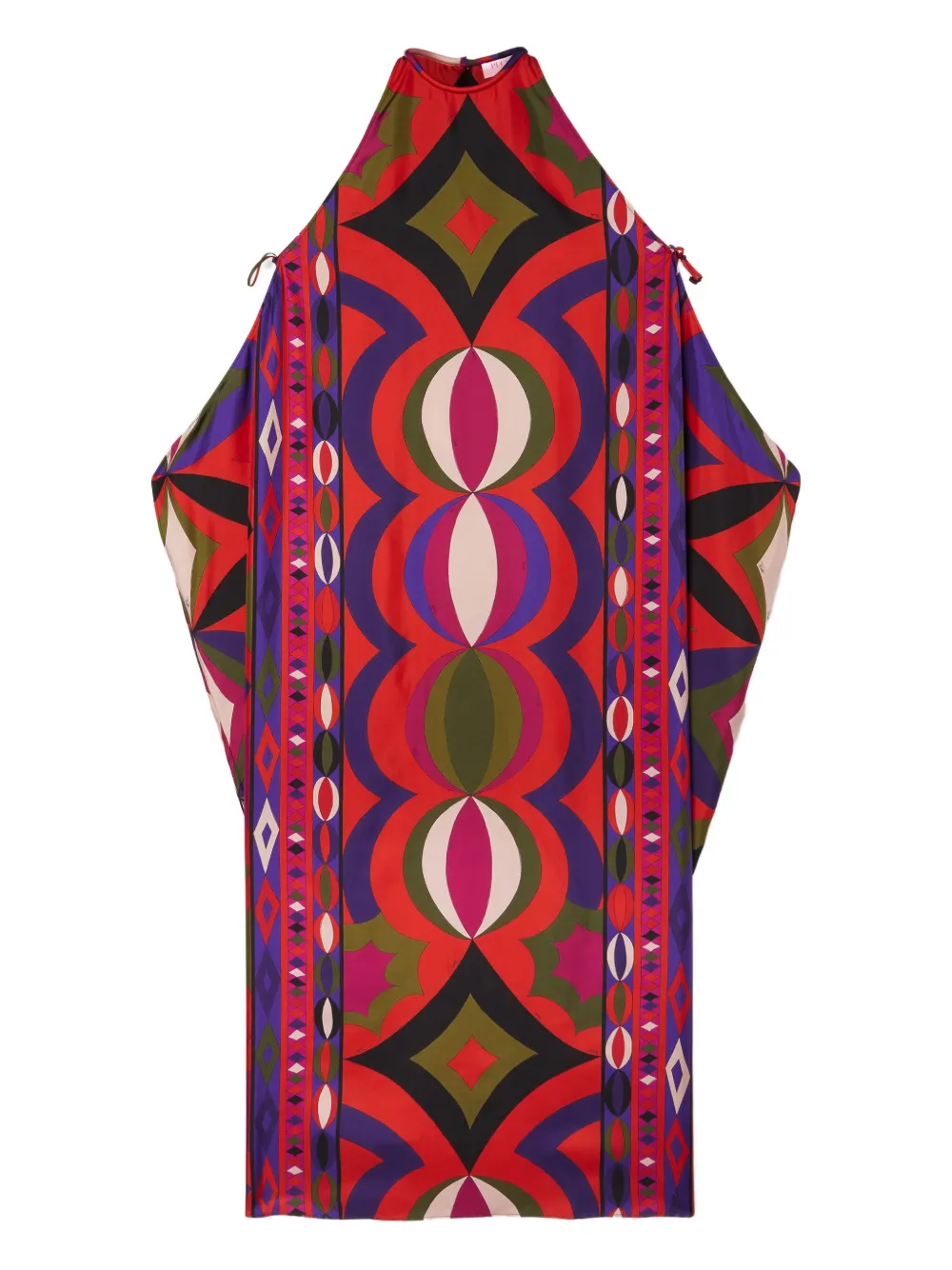 Pucci Collane-print Maxi Dress In Multi