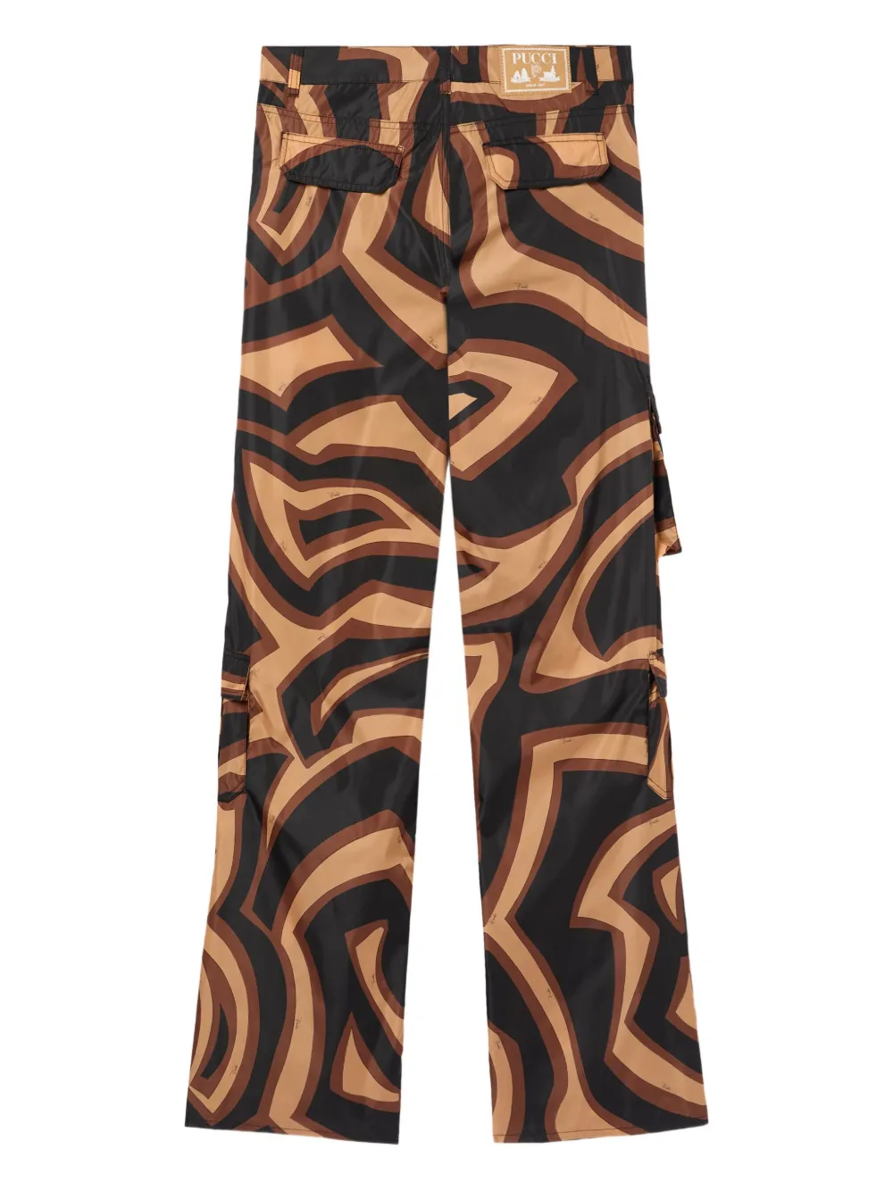 PUCCI Broek met print - Zwart