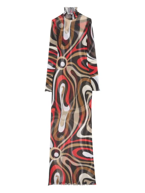 PUCCI Marmo-print maxi dress