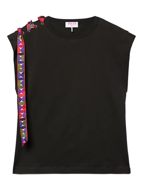 PUCCI top con detalle estampado