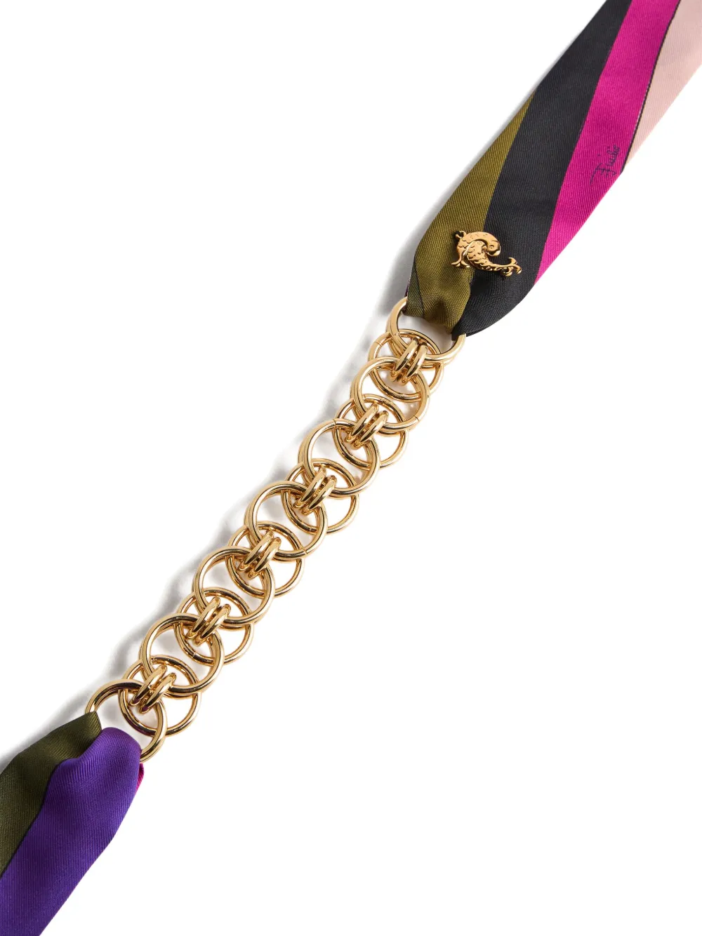  Pucci Collar Con Estampado Iride - Morado 