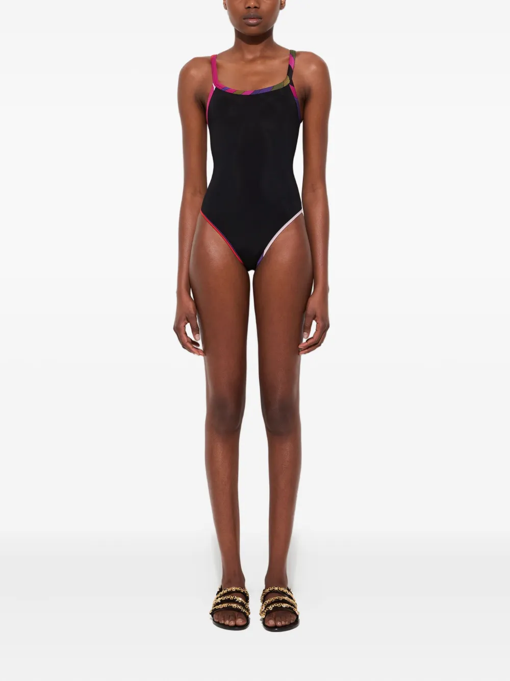PUCCI maillot de bain à bords contrastants | Maillots de bain | Image 2
