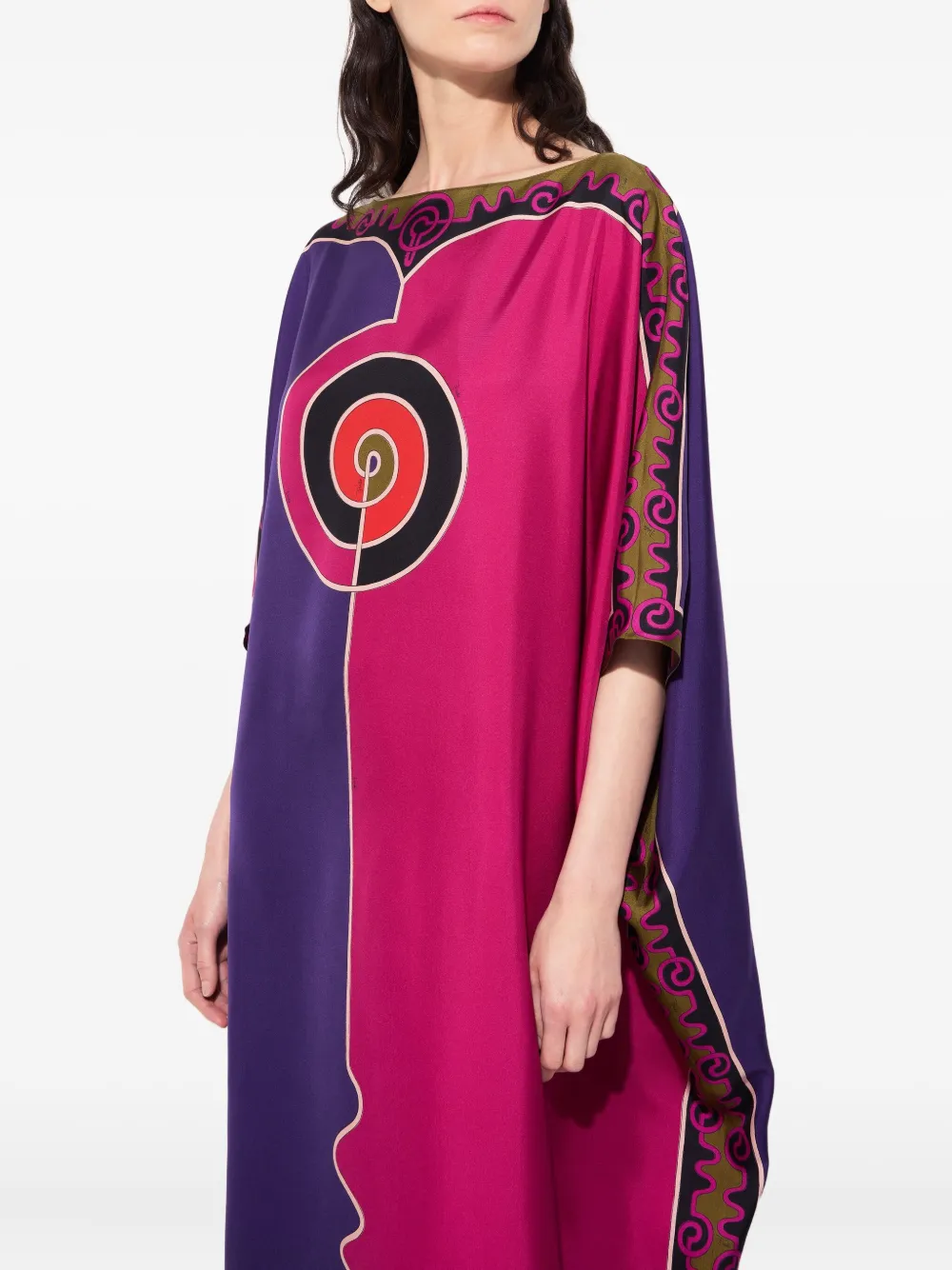 PUCCI Maxi-jurk met print Roze