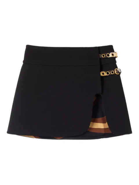 PUCCI buckle-detailed mini skirt
