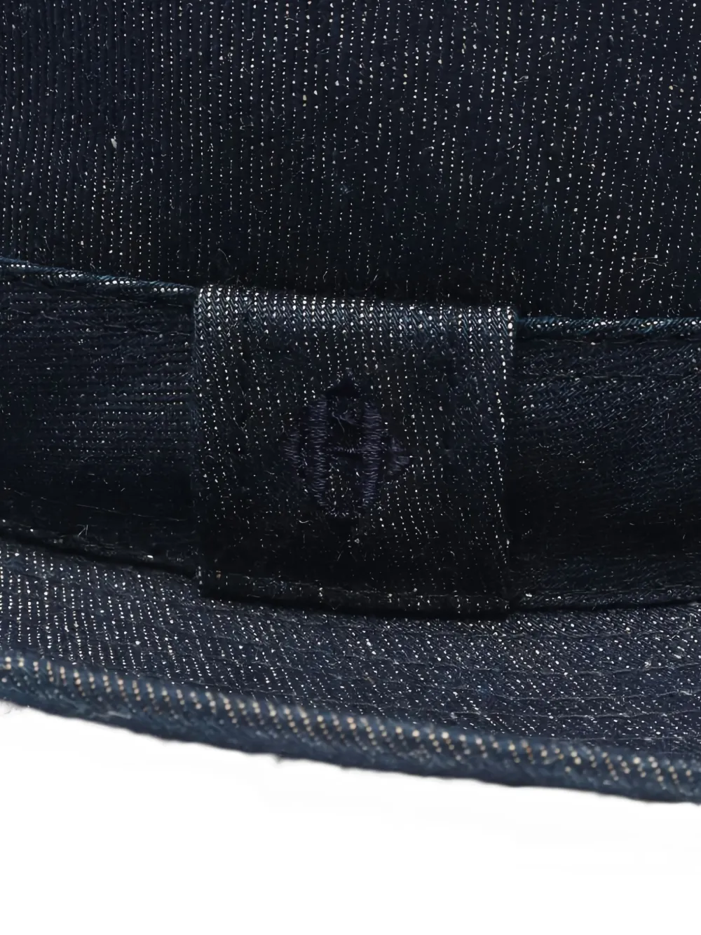 Pre-owned Hermes Denim Hat In Blue