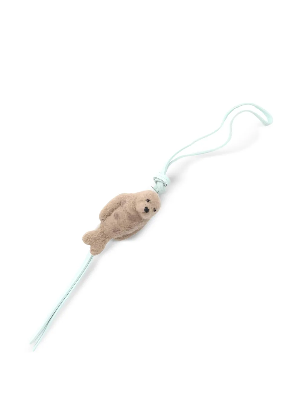Loewe Pre-Owned Seal leather keyring | Brown | Image 1