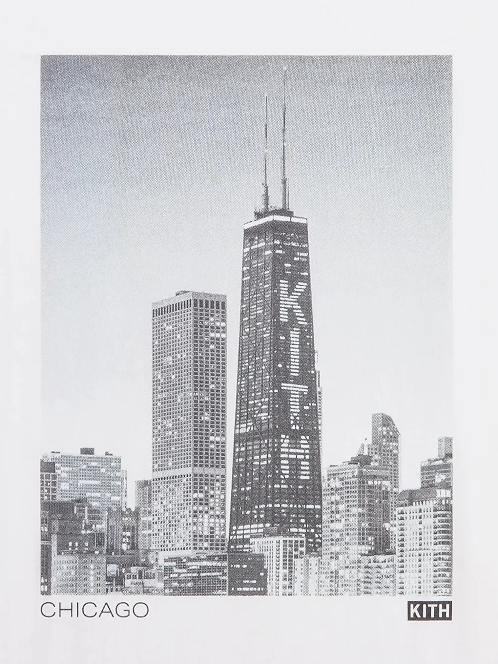 KITH Chicago HQ T-shirt - Wit