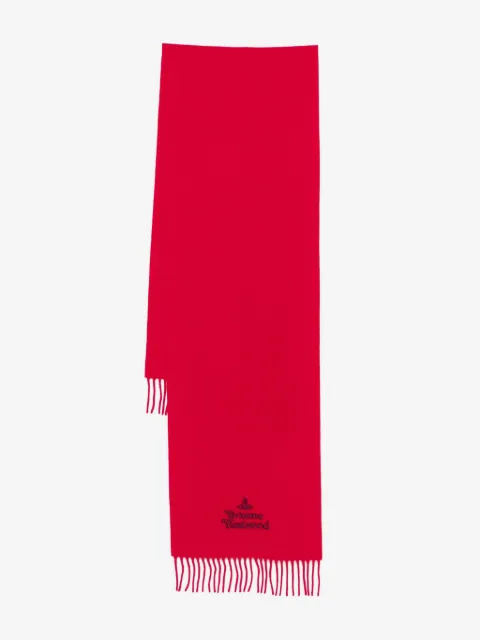 Vivienne Westwood logo-embroidered scarf