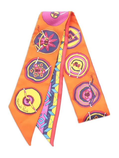 Hermès Pre-Owned Belles du Mexique scarf