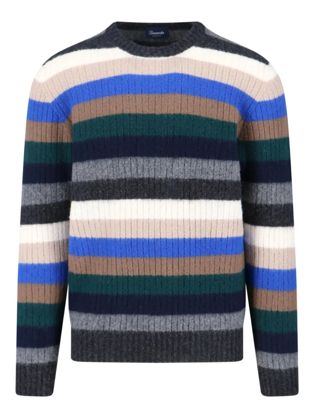 Drumohr striped sweater | Grey | Image 1