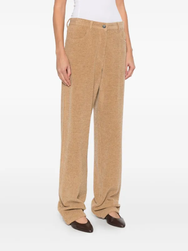 The Row Corduroy Trousers | Black | FARFETCH ZA