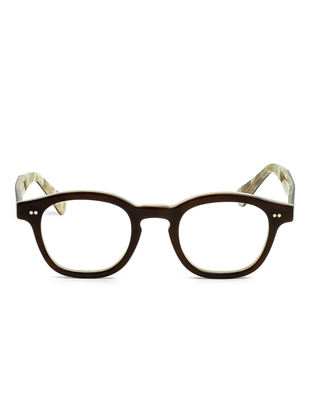 Epos Bronte3 round-frame glasses | Brown | Image 1