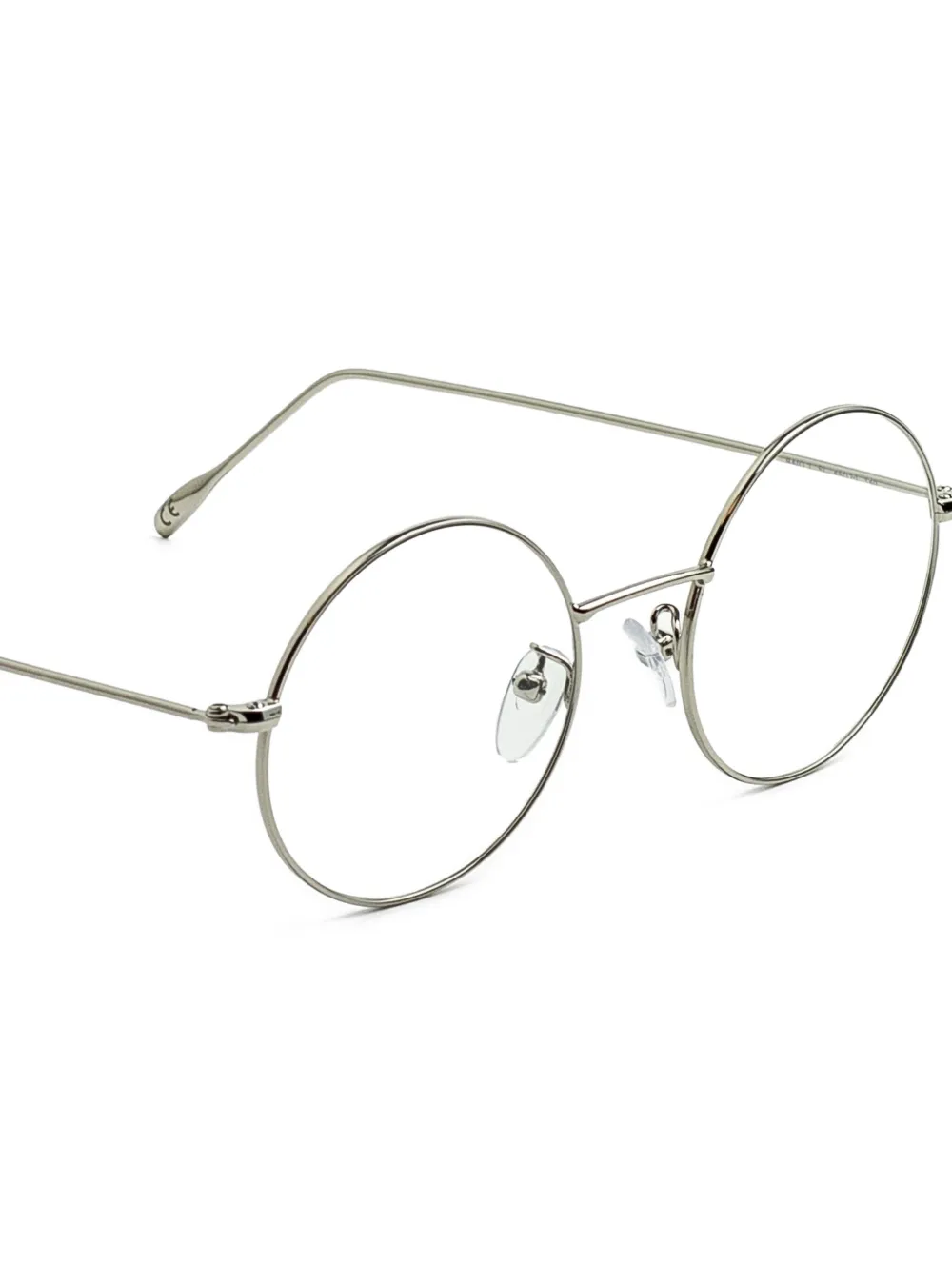 Epos Baio2 bril met rond montuur Zilver