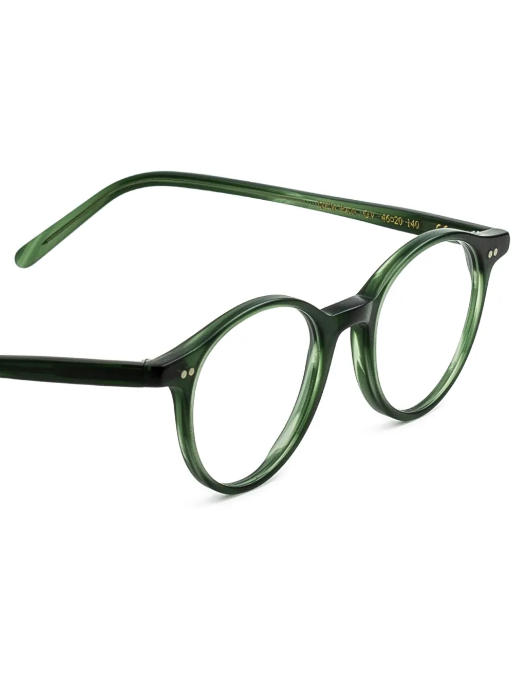  Epos New Pan Round-frame Glasses - Green 