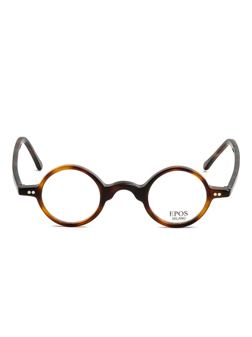 Epos Ares round-frame glasses | Brown | Image 1