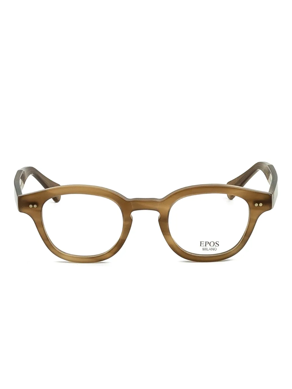 Epos Bronte2 round-frame glasses | Brown | Image 1