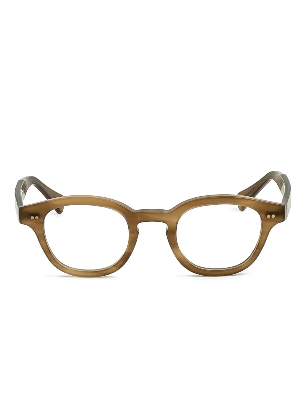 Epos lunettes de vue Bronte2 à monture ronde | marron | Image 1