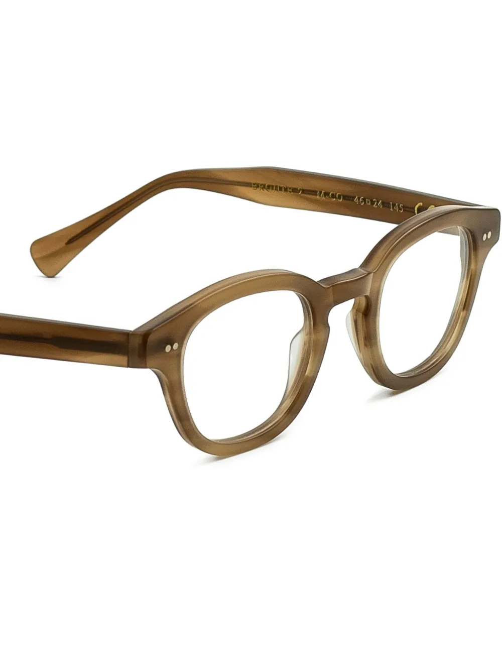  Epos Bronte2 Round-frame Glasses - Brown 
