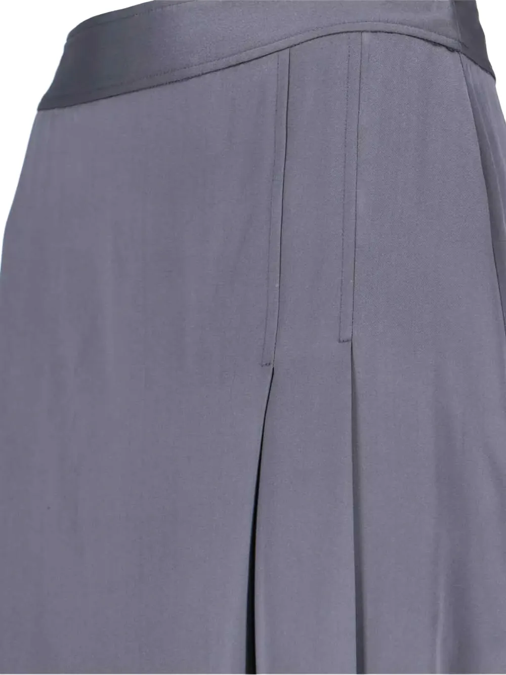 Aspesi Tailored Grey Skirt With Minimalist Aesthetic In Multi