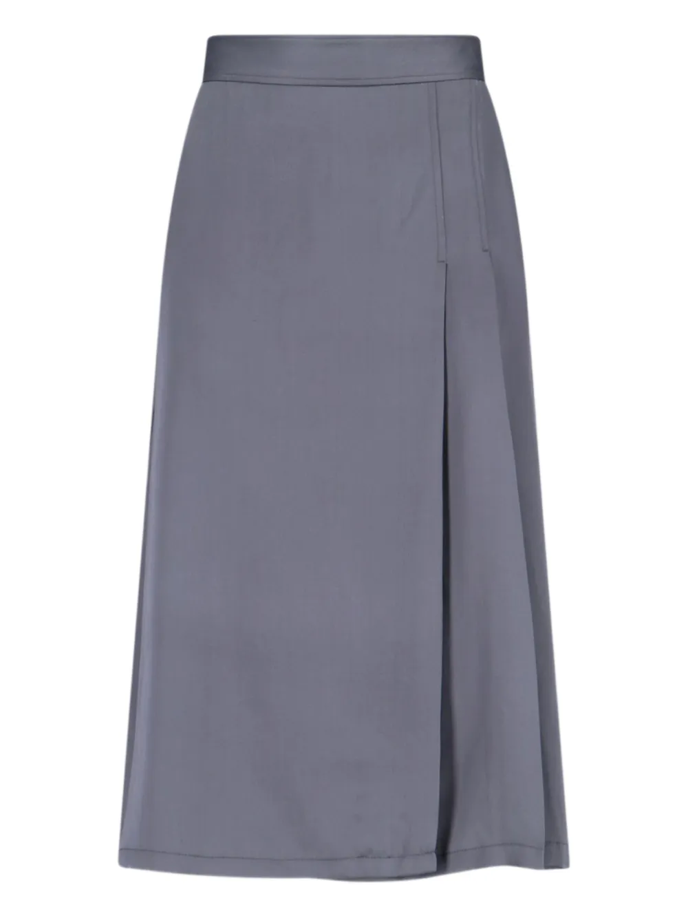 ASPESI pleated long skirt | Grey | Image 1