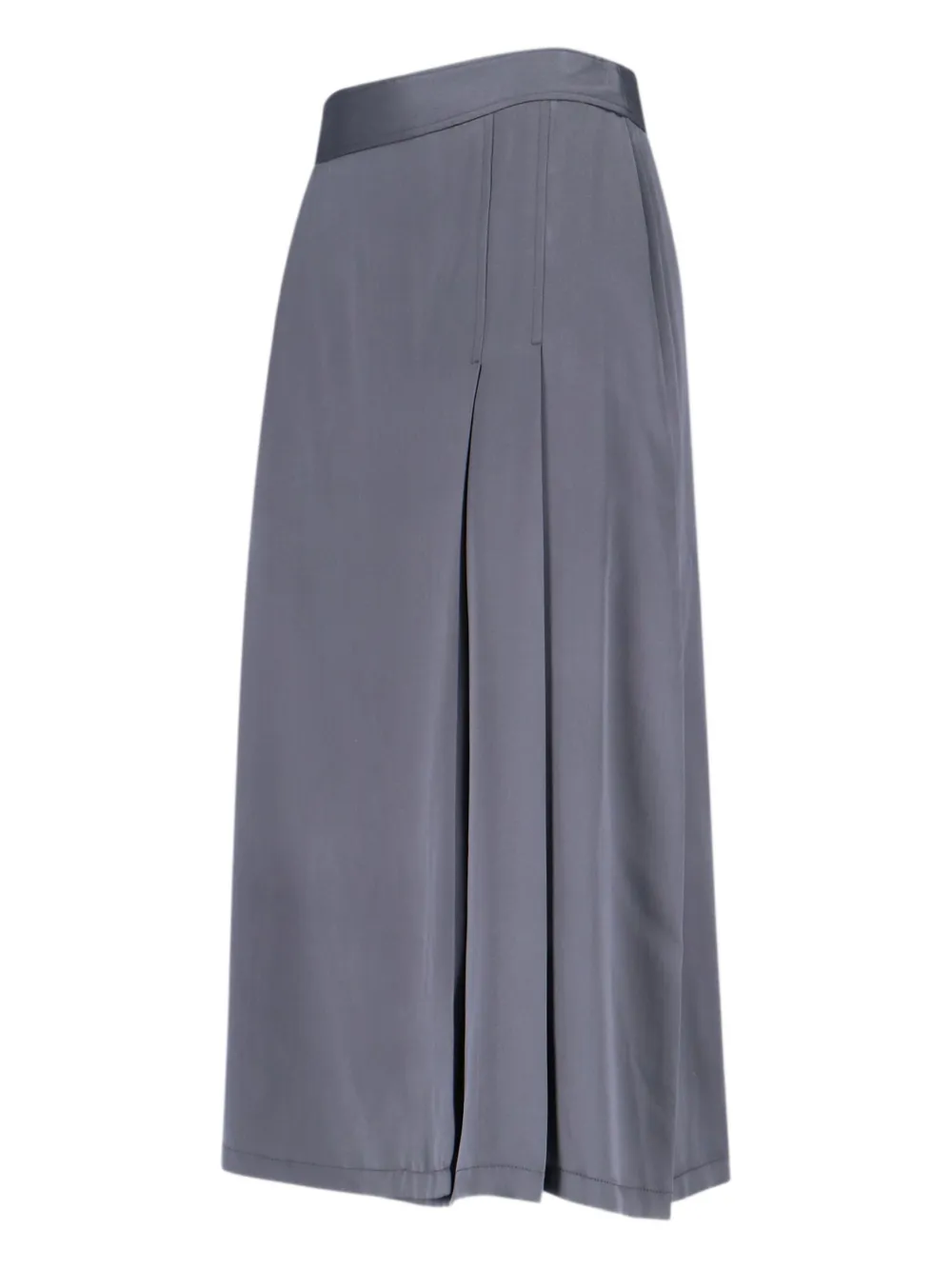 Aspesi Tailored Grey Skirt With Minimalist Aesthetic In Multi