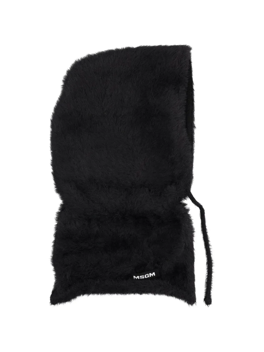 MSGM logo-detail balaclava - Nero