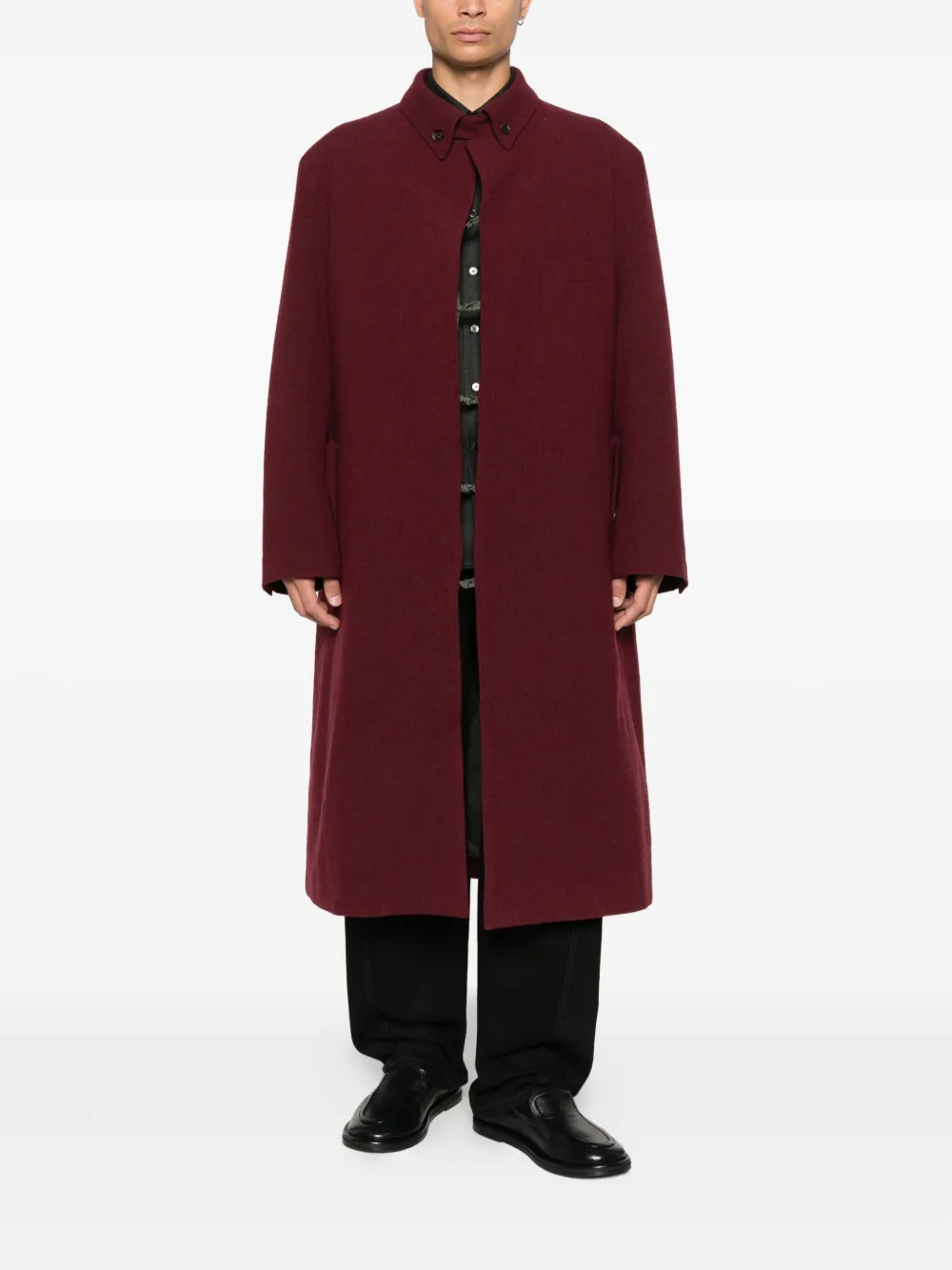 Yohji Yamamoto single-breasted coat | Single Breasted Coats | Image 2
