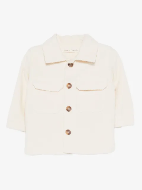 Zhoe & Tobiah pocket buttoned top
