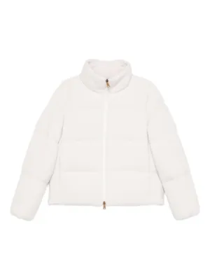 Herno フーデッド キルティングジャケット | ホワイト | FARFETCH JP