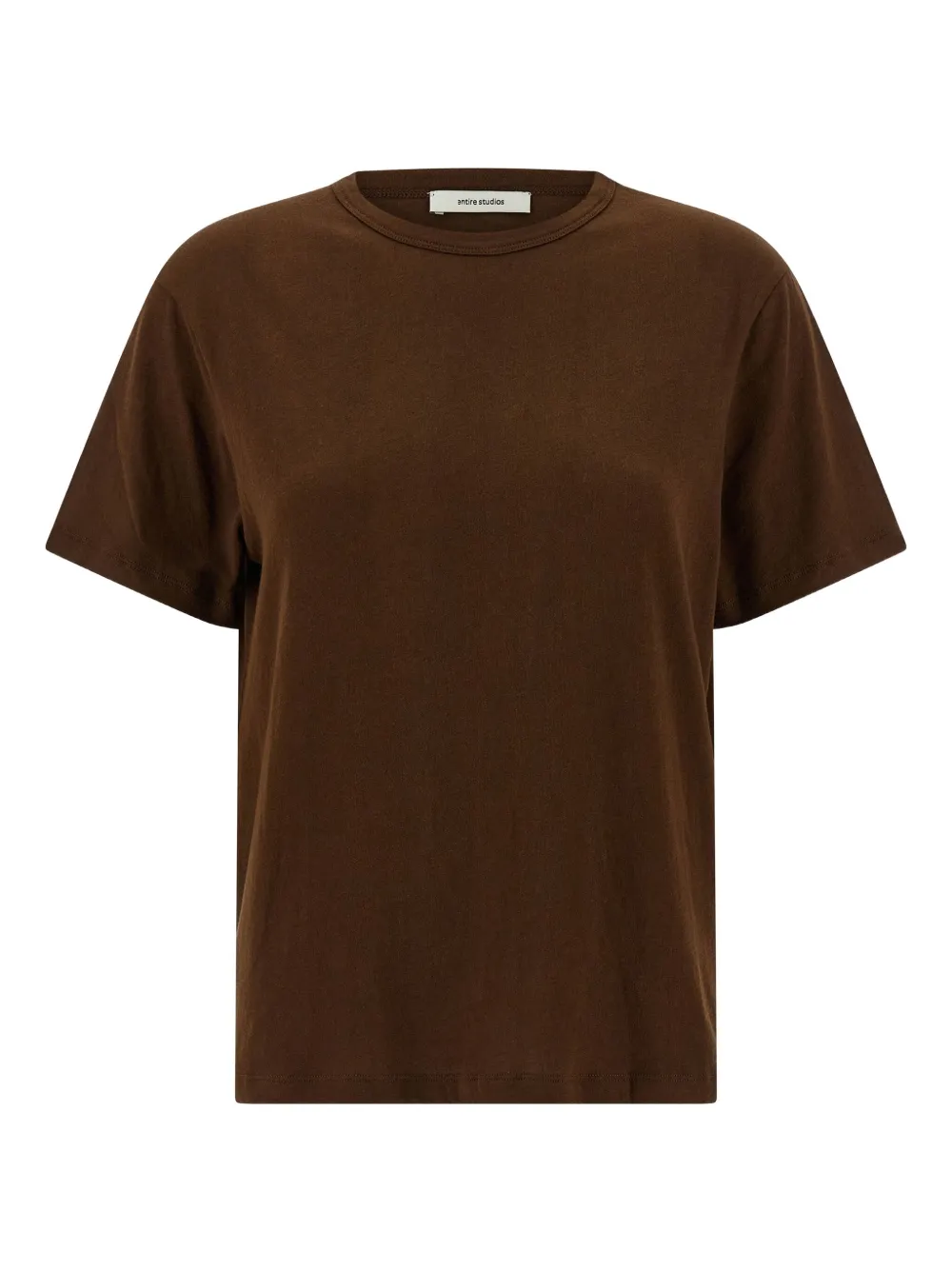 Entire Studios Mini Tee Crew-neck T-shirt In Brown