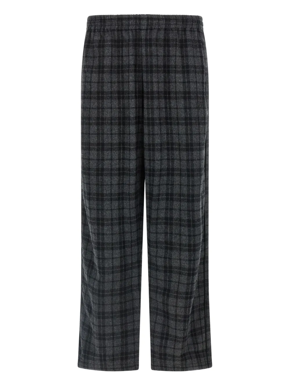 Willy Chavarria Ruff Rider check-pattern trousers | gris | Image 1