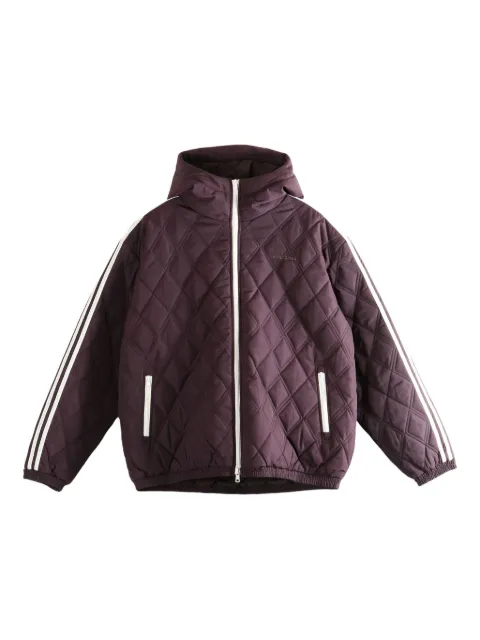 adidas quilted hooded jacket