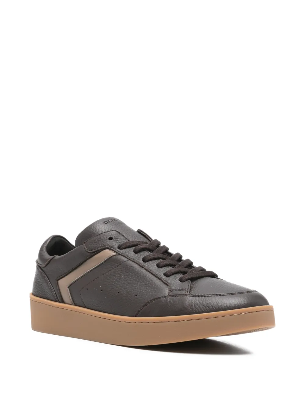 Canali panelled leather sneakers | Low-Tops | Image 2