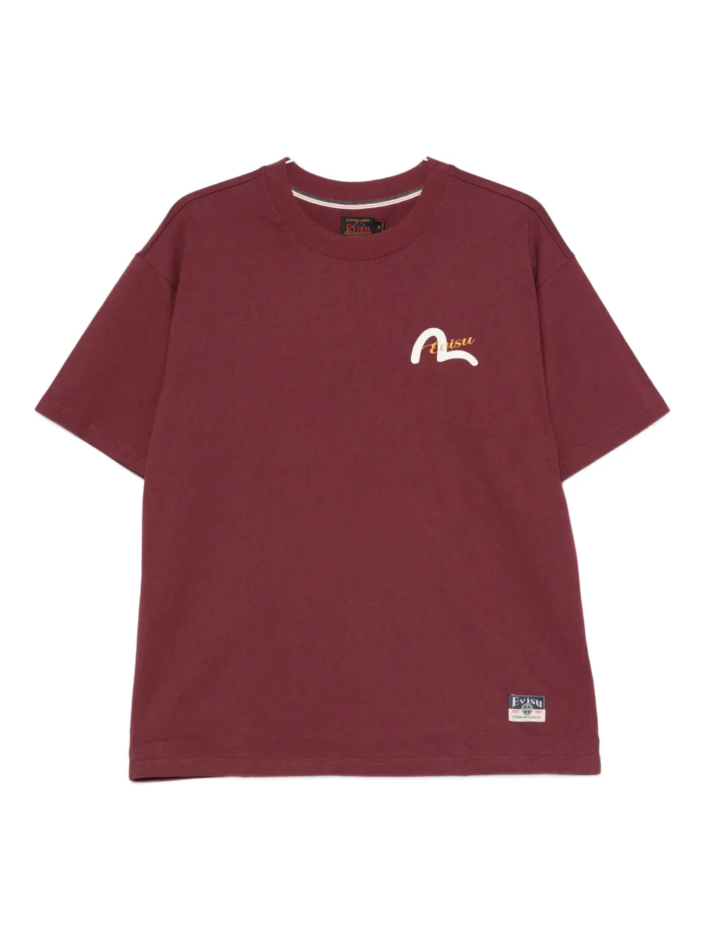 EVISU logo-print T-shirt | Red | Image 1