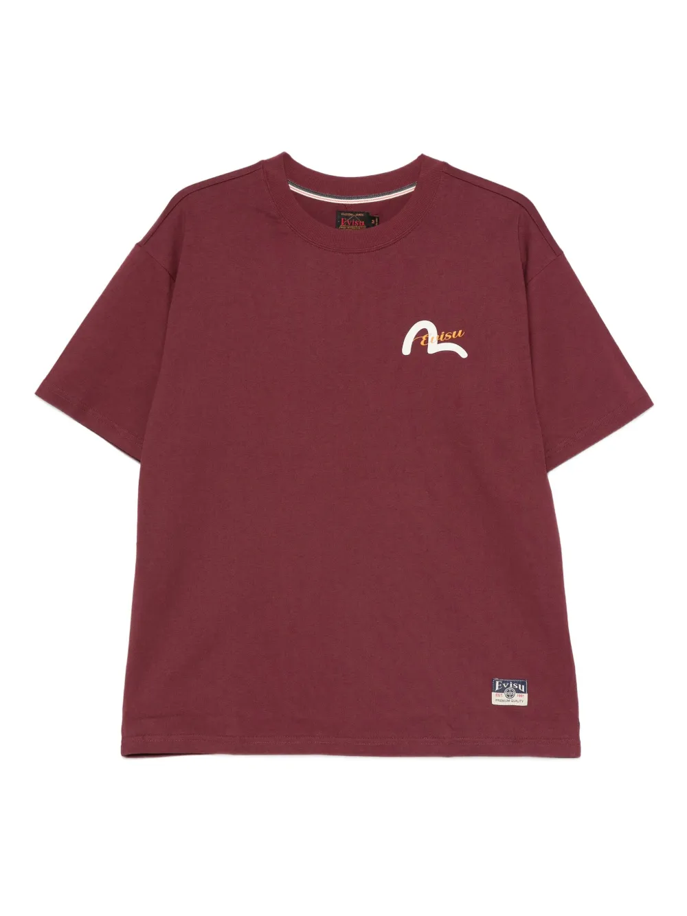 EVISU playera con logo estampado | rojo | Image 1