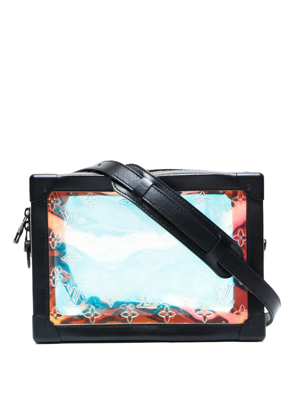 Louis Vuitton Pre-Owned 2021-2025 Soft Trunk monogram prism shoulder bag | Black | Image 1