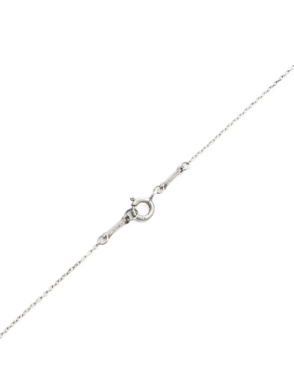 Sterling Silver Open Heart Necklace