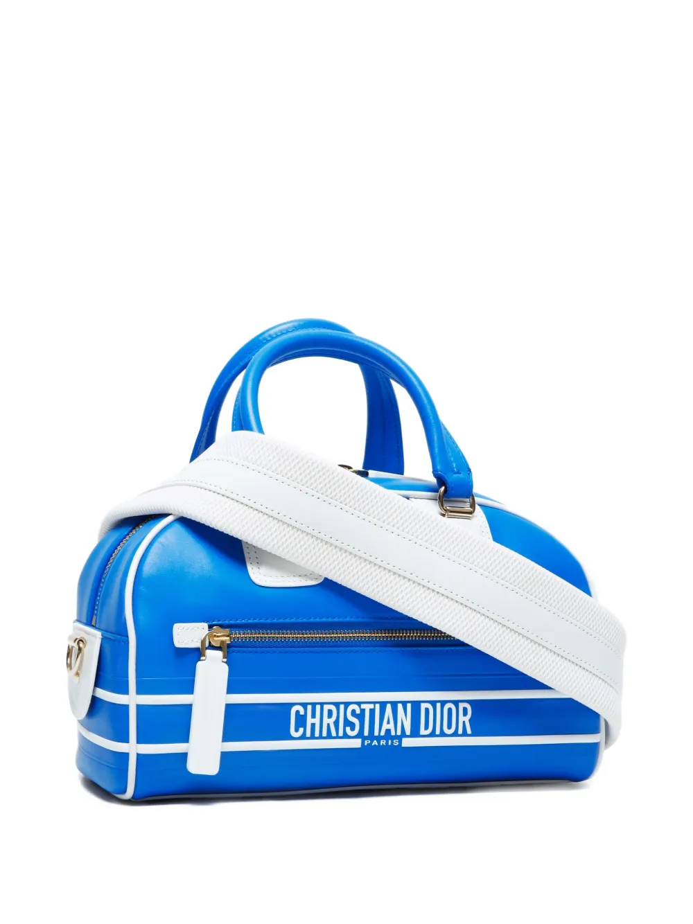 Pre-owned Dior 2022 Small Vibe 2way Tote Bag In Blue