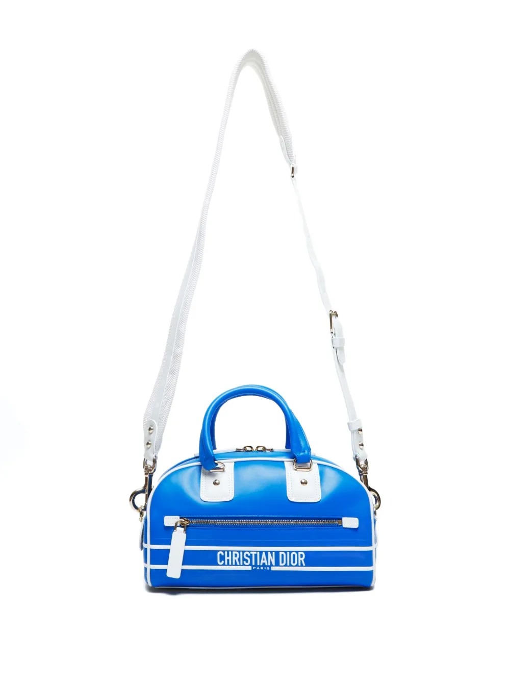 Pre-owned Dior 2022 Small Vibe 2way Tote Bag In Blue