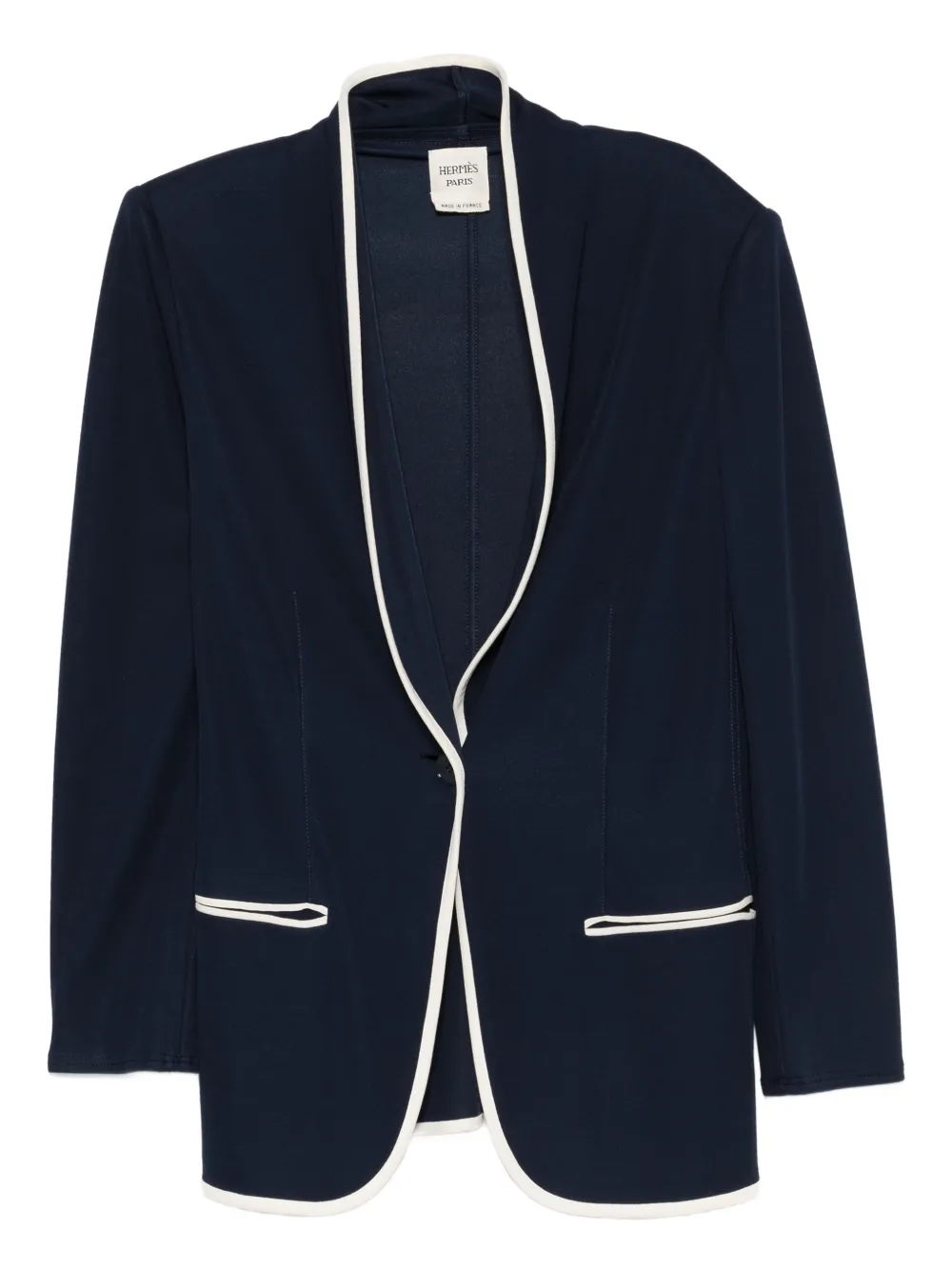 Hermès Pre-Owned 1990s trim jacket | Blue | Image 1