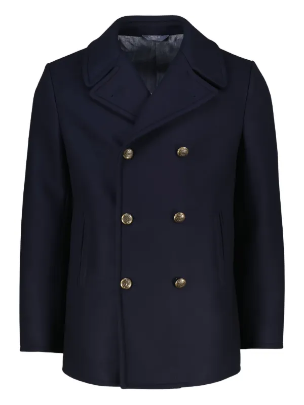 CIRCOLO 1901 ツイード Pコート サイズ50 美品　最終値下 Circolo 1901 ダブルコート | ブルー | FARFETCH JP
