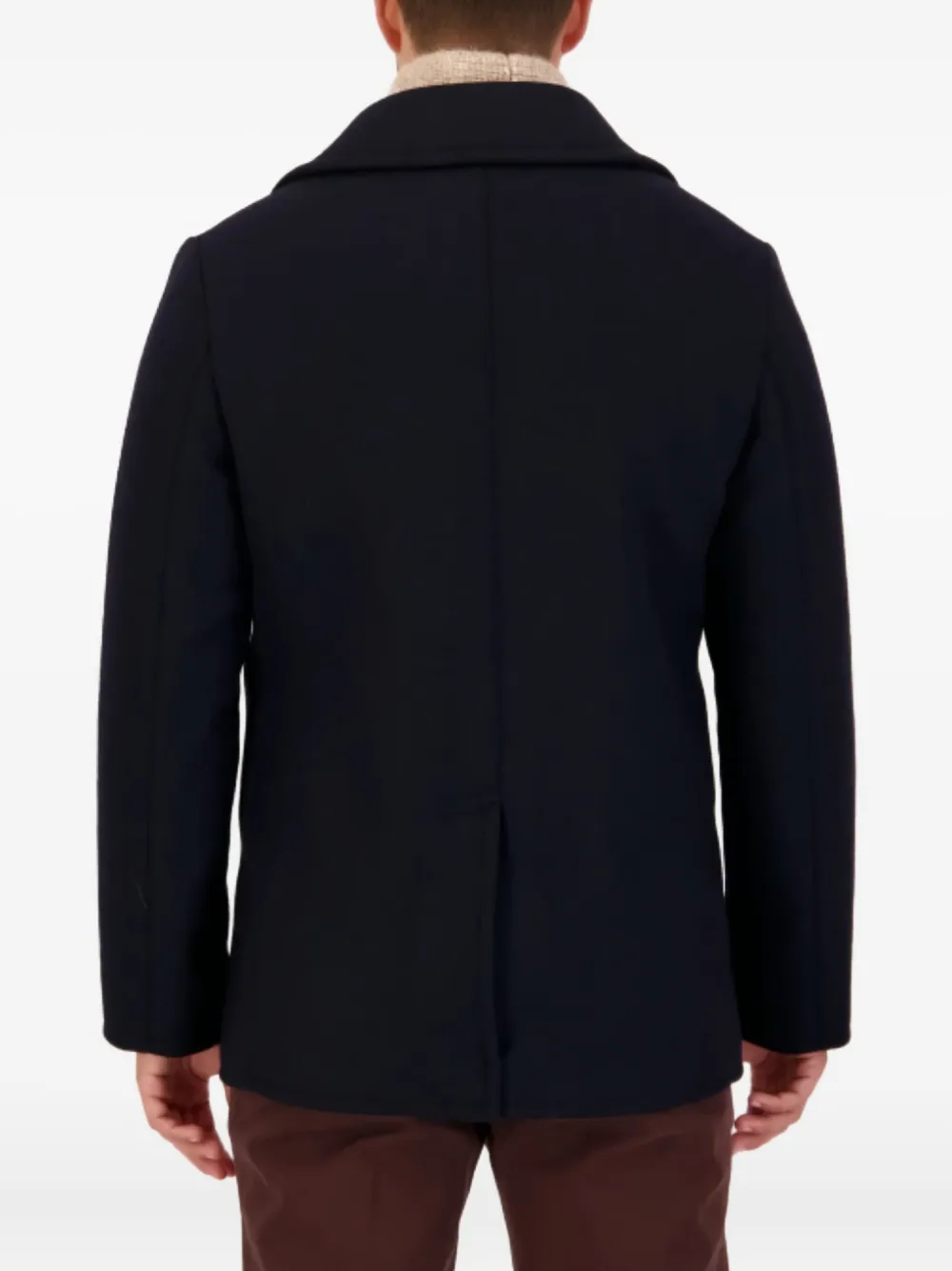 Circolo 1901 double-breasted coat Blauw