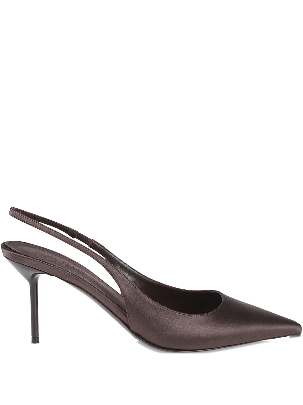 Paris Texas 70mm Slingback Heeled Pumps In Brown