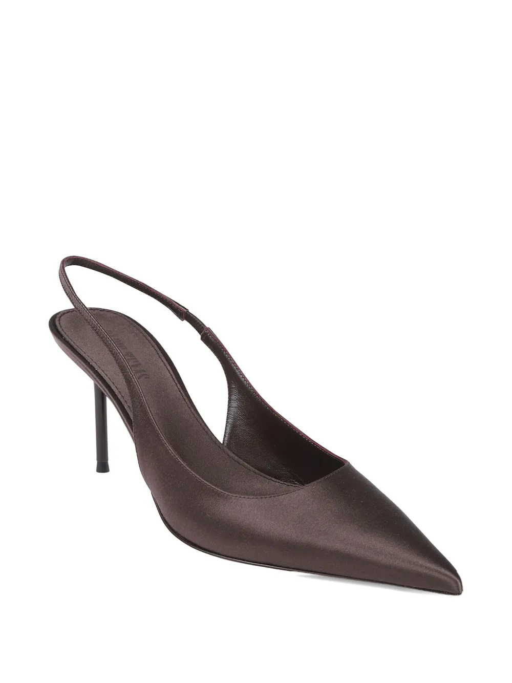 Paris Texas 70mm Slingback Heeled Pumps In Brown