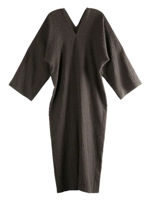 Cortana V-neck midi dress