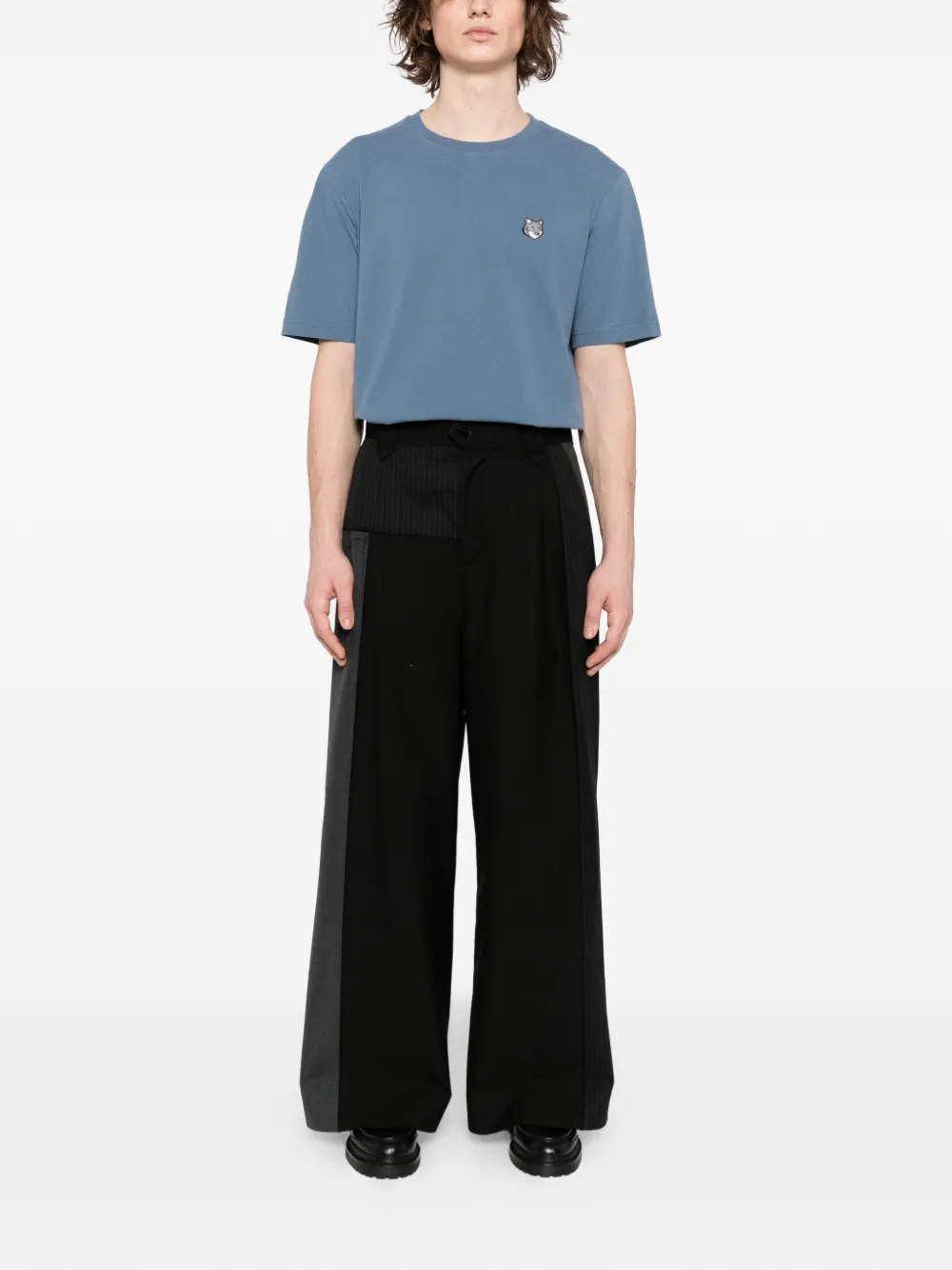 Maison Kitsuné Fox head T-shirt - Beige