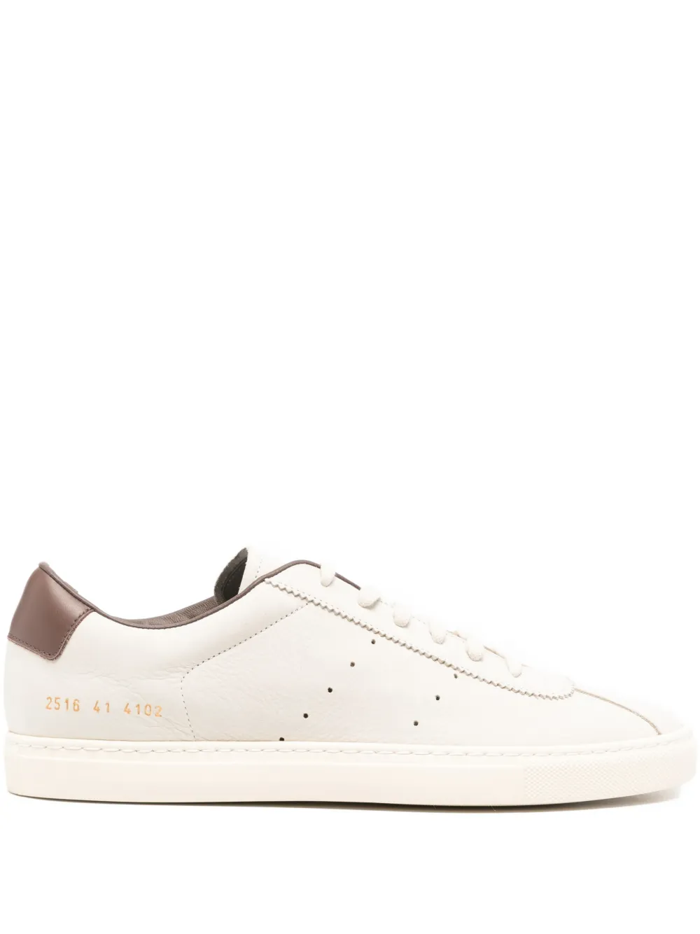 Common Projects heel-counter leather sneakers | Neutrals | Image 1